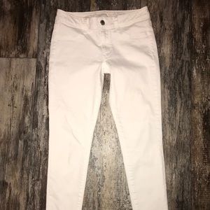 American Eagle Jegging White Skinny Jeans